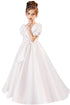 Girl White dress Dresses Little Palace Store